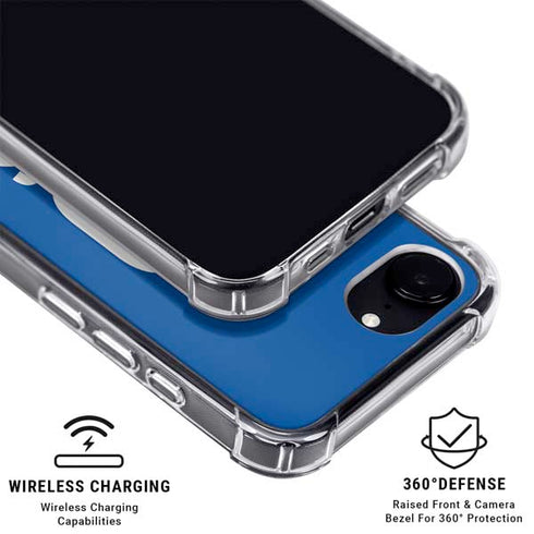 NFL Los Angeles Rams Team Motto iPhone 16e Clear Case